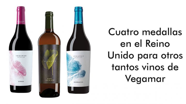 Cuatro medallas en el Reino Unido para otros tantos vinos de Vegamar