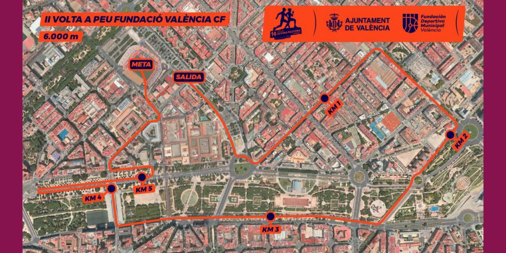  LA FUNDACIÓN DEPORTIVA MUNICIPAL ORGANIZA ESTE DOMINGO LA VOLTA A PEU FUNDACIÓN VALENCIA CF