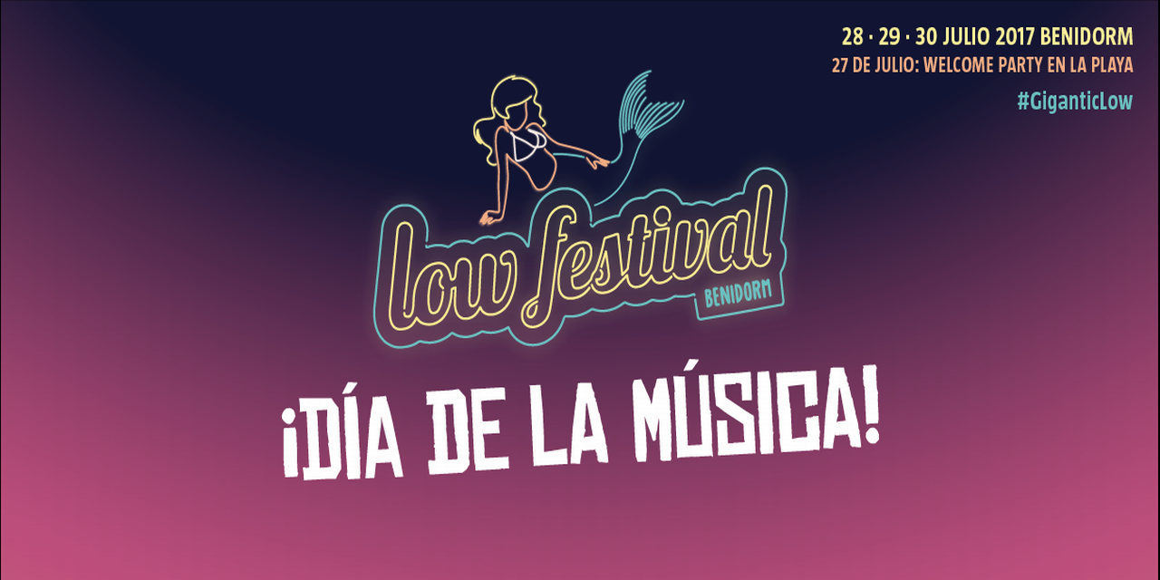  Low Festival celebra el Día de la Música con el #GiganticDay: regalos y sorpresas cada hora en sus redes sociales