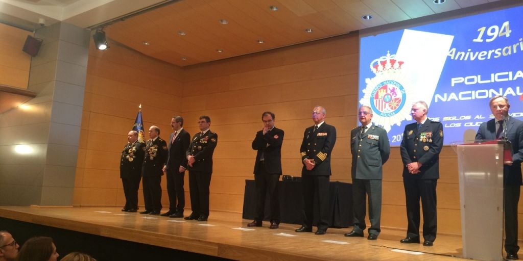  El delegado del Gobierno participa en la celebración del 194 aniversario de la fundación de la Policía Nacional