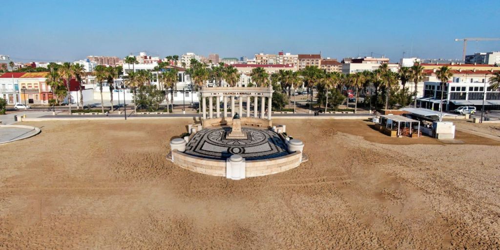  El Ayuntamiento plantea a Costas tres alternativas para emplazar la reconstrucción del antiguo Monumento a Sorolla