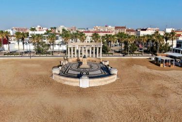 El Ayuntamiento plantea a Costas tres alternativas para emplazar la reconstrucción del antiguo Monumento a Sorolla