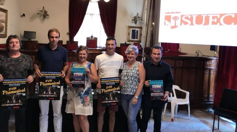 El Piromusical de Sueca celebra el 18 aniversari amb 10 hores de festa i música “non-stop”