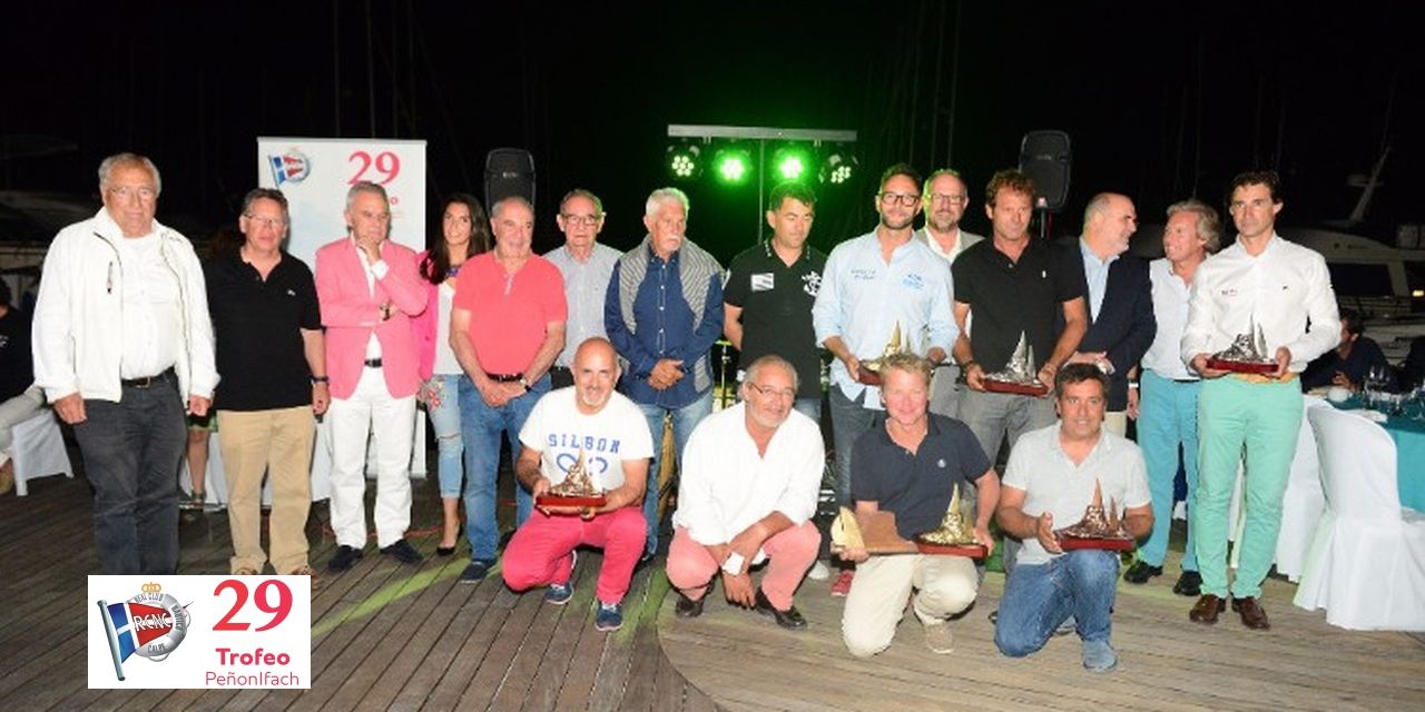  Fin de fiesta del Trofeo Peñón de Ifach en el Real Club Náutico de Calpe