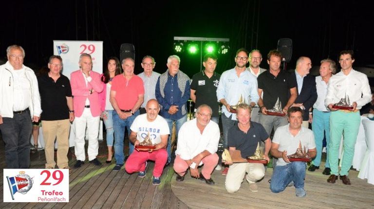 Fin de fiesta del Trofeo Peñón de Ifach en el Real Club Náutico de Calpe