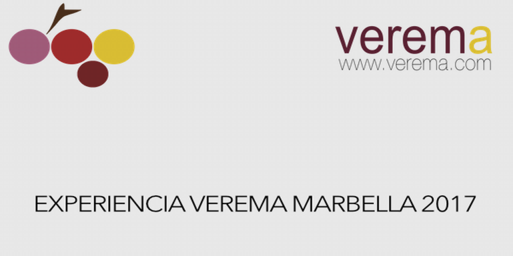 Éxito rotundo de la 1ª Experiencia Verema Marbella