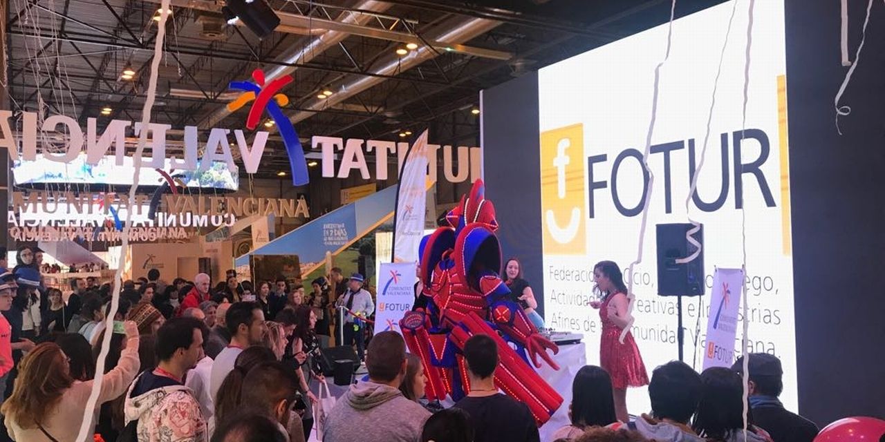  EL STAND DE LA COMUNIDAD VALENCIANA, EL MÁS ANIMADO DE FITUR 2018 CON LOS DJ S DE FOTUR