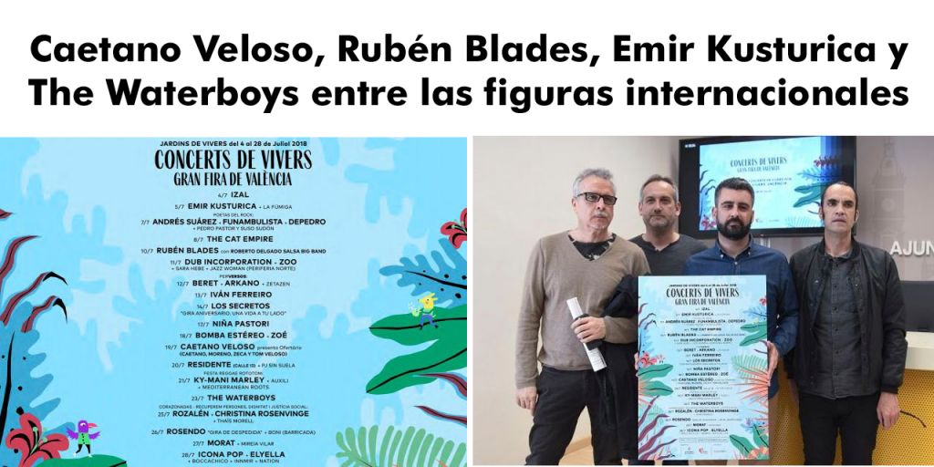  LOS CONCERTS DE VIVERS APUESTAN POR UN AUMENTO DE LAS BANDAS Y ARTISTAS INTERNACIONALES 