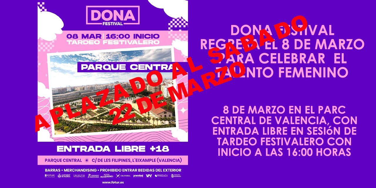  DONA FESTIVAL REGRESA EL 8 DE MARZO PARA CELEBRAR  EL TALENTO FEMENINO