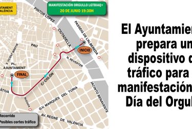 El Ayuntamiento prepara un dispositivo de tráfico para la manifestación del Día del Orgullo 