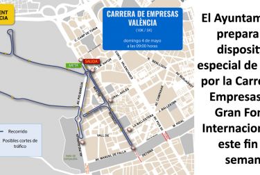 El Ayuntamiento prepara un dispositivo especial de tráfico por la Carrera de Empresas y el Gran Fondo Internacional de este fin de semana