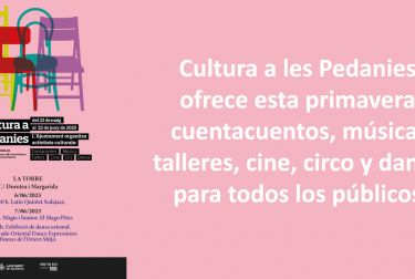 Cultura a les Pedanies ofrece esta primavera cuentacuentos, música, talleres, cine, circo y danza para todos los públicos