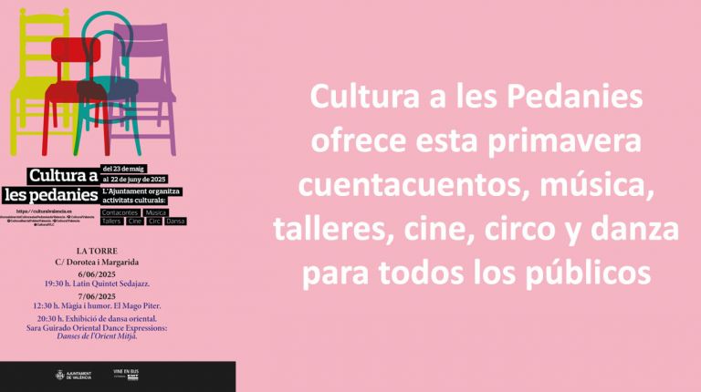 Cultura a les Pedanies ofrece esta primavera cuentacuentos, música, talleres, cine, circo y danza para todos los públicos