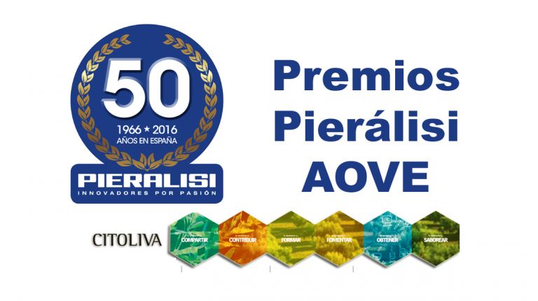 PIERALISI anuncia los finalistas de los Premios Mejores Aceites de Oliva Virgen Extra 2016-2017elaborados con su maquinaria