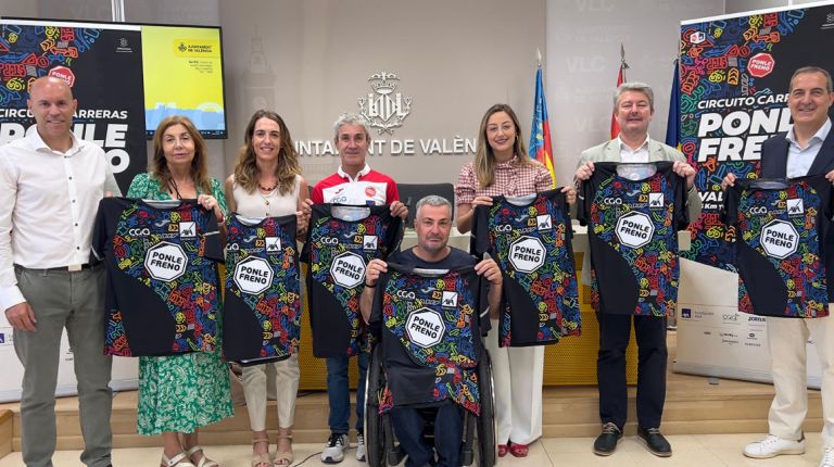 València corre este sábado contra los accidentes de tráfico en la nueva convocatoria del Circuito de Carreras “Ponle Freno 2025”