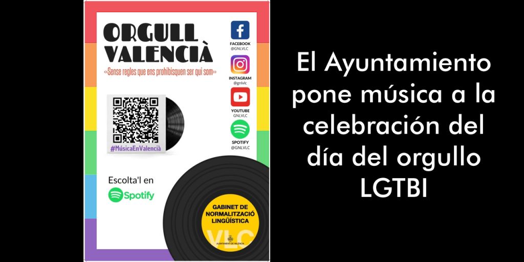  El Ayuntamiento pone música a la celebración del día del orgullo LGTBI