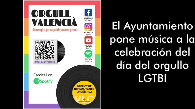 El Ayuntamiento pone música a la celebración del día del orgullo LGTBI
