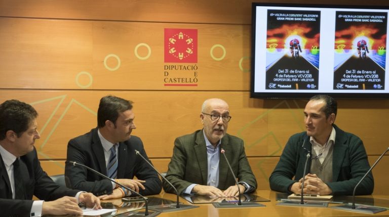 La Diputación de Castellón arranca con la LXIX Volta a la Comunitat Valenciana 