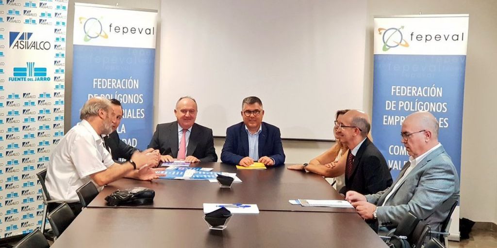  El delegado del Gobierno  se reúne con la Federación de Polígonos Empresariales de la Comunidad Valenciana
