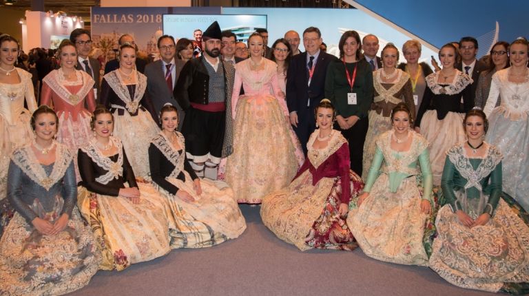 LAS FALLAS Y LA SEDA, PROTAGONISTAS DE VALÈNCIA EN FITUR 2018