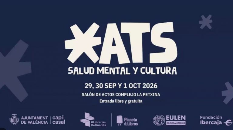 València organiza las jornadas XATS Salud Mental y Cultura, que reunirán este mes a numerosos expertos y profesionales en bienestar emocional