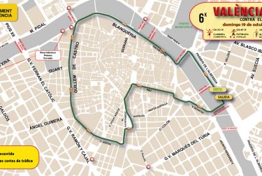 València Contra el Cáncer recorrerá el centro de la ciudad el próximo domingo