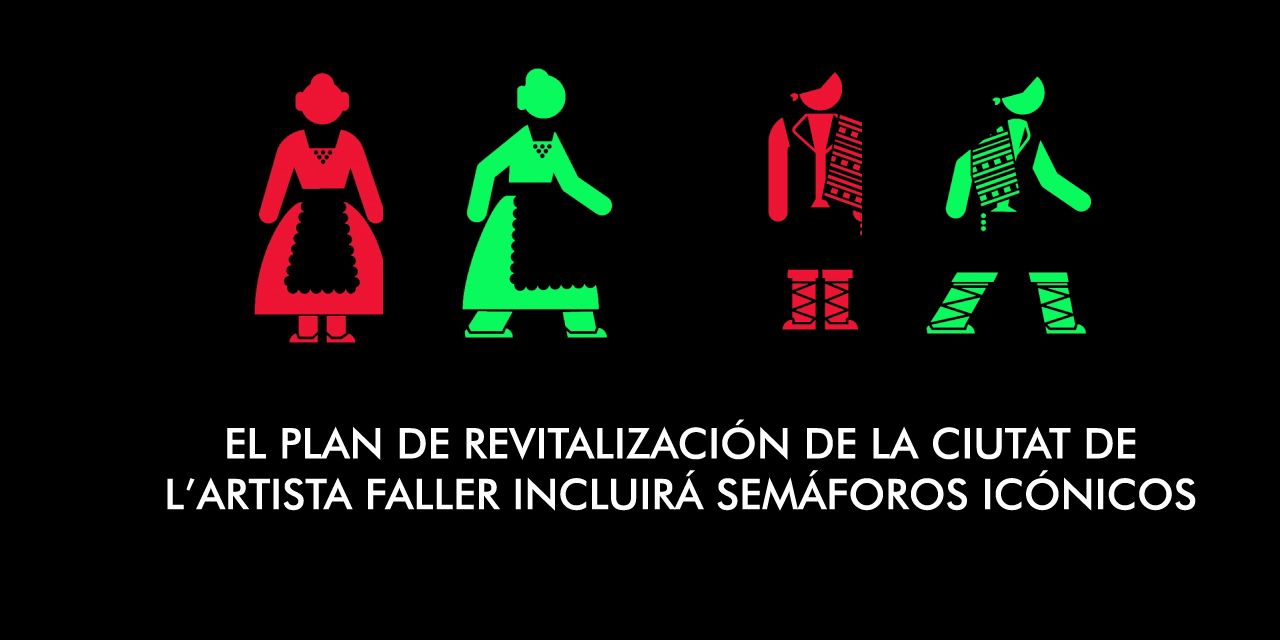  EL PLAN DE REVITALIZACIÓN DE LA CIUTAT DE L’ARTISTA FALLER INCLUIRÁ SEMÁFOROS ICÓNICOS PARA INCIDIR EN LA IDENTIDAD FALLERA DEL BARRIO