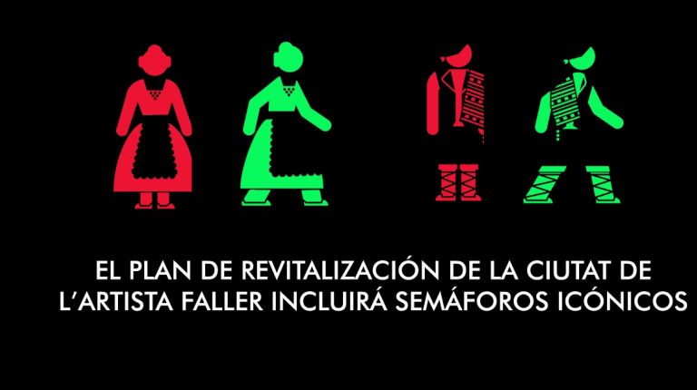 EL PLAN DE REVITALIZACIÓN DE LA CIUTAT DE L’ARTISTA FALLER INCLUIRÁ SEMÁFOROS ICÓNICOS PARA INCIDIR EN LA IDENTIDAD FALLERA DEL BARRIO