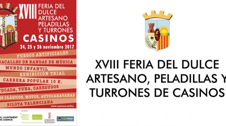 XVIII Feria del Dulce  Artesano, Peladillas y Turrones de Casinos