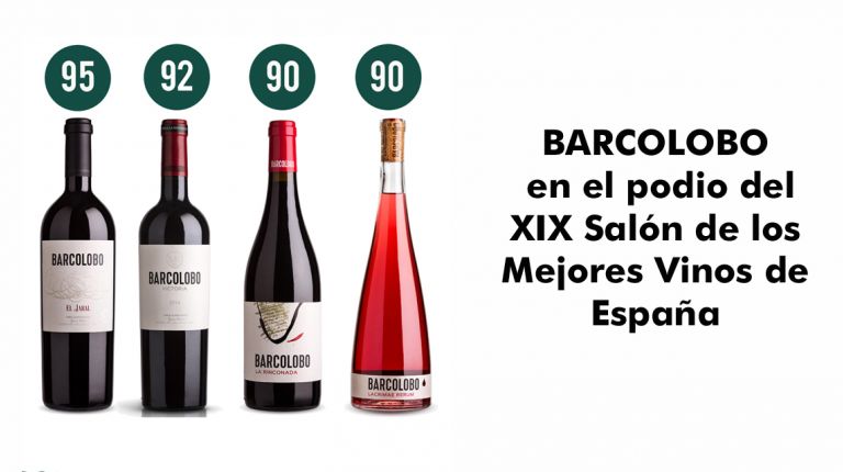 BARCOLOBO en el podio del XIX Salón de los Mejores Vinos de España