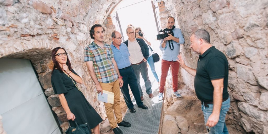  Sagunt recupera el espacio patrimonial del entorno del muro del Temple de Diana con la ayuda de la Diputación