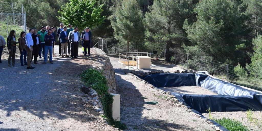  La Diputación de Castellon inaugura la depuradora del Castillo de Villamalefa 