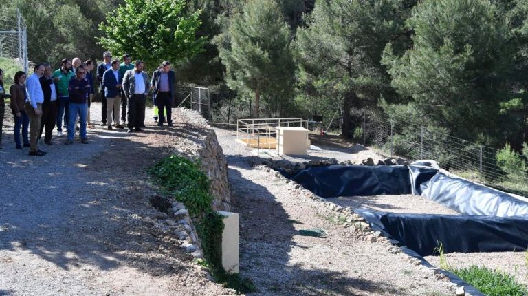 La Diputación de Castellon inaugura la depuradora del Castillo de Villamalefa 