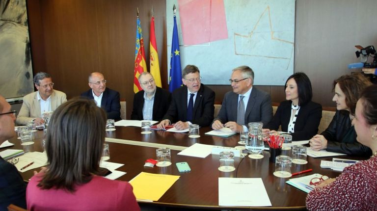 Puig anuncia una reunión con los municipios afectados por la falta de inversión de los Presupuestos Generales en las líneas de cercanías