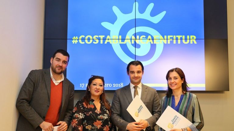 Costa Blanca apuesta en FITUR por la gastronomía, la cultura y las fiestas populares como reclamo turístico internacional 