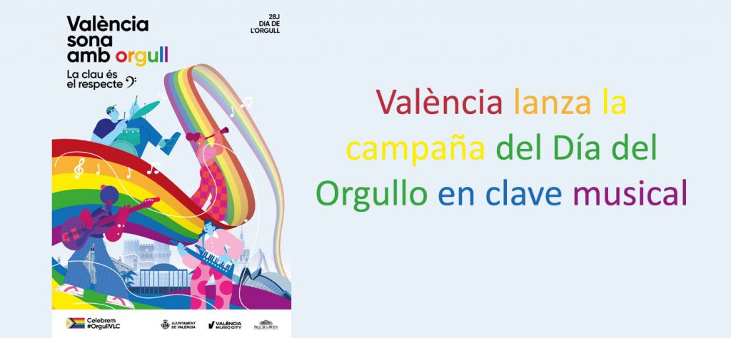  València lanza la campaña del Día del Orgullo en clave musical 