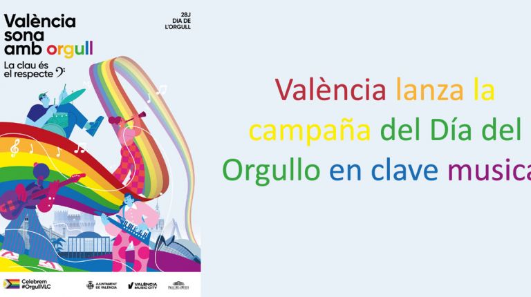 València lanza la campaña del Día del Orgullo en clave musical 
