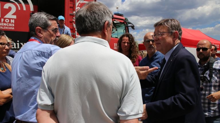 Puig asegura que la Generalitat ha realizado una gran inversión en prevención de incendios y accesibilidad de los bosques 
