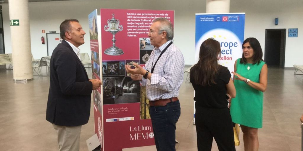  La Diputación de Castellón inicia en el Aeropuerto la exposición itinerante del Patrimonio Cultural de la Provincia