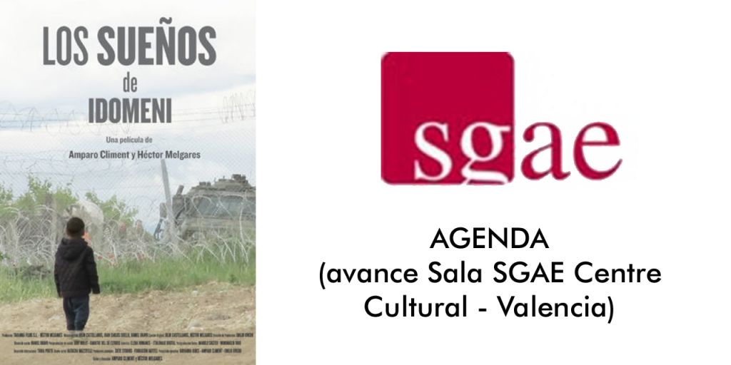  AGENDA (avance Sala SGAE Centre Cultural - Valencia)