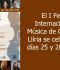  El I Festival Internacional de Música de Cámara de Llíria se celebrará los días 25 y 28 de mayo