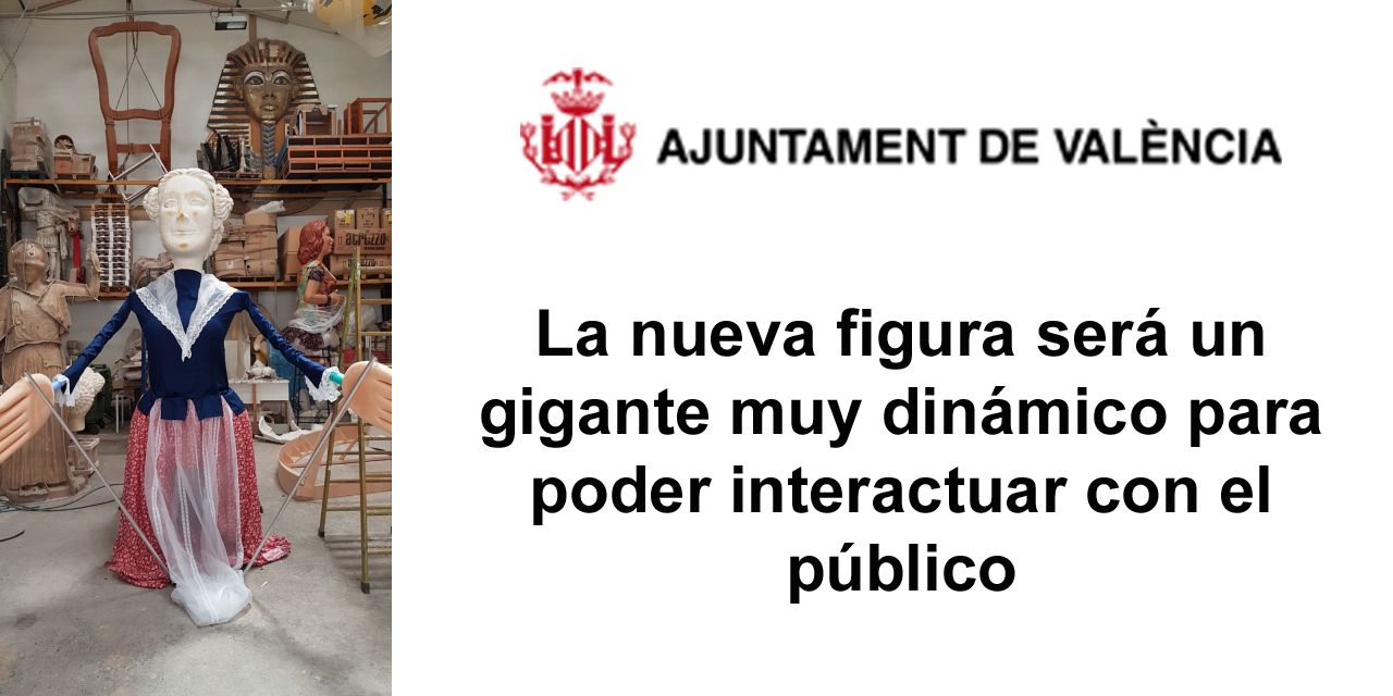  EL AYUNTAMIENTO RECUPERA PARA LA GRAN FIRA DE VALÈNCIA LA HISTÓRICA FIGURA DE ‘LA QUIQUETA'