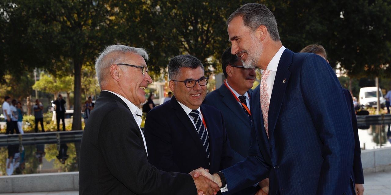  El alcalde de València ha participado esta mañana en el acto, presidido por el Rey Felipe VI