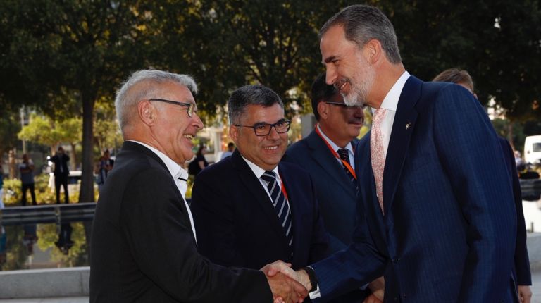 El alcalde de València ha participado esta mañana en el acto, presidido por el Rey Felipe VI