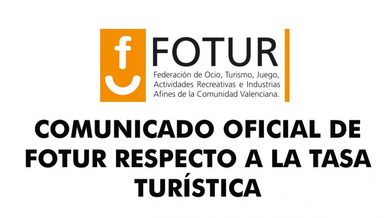 COMUNICADO OFICIAL DE FOTUR RESPECTO A LA TASA TURÍSTICA