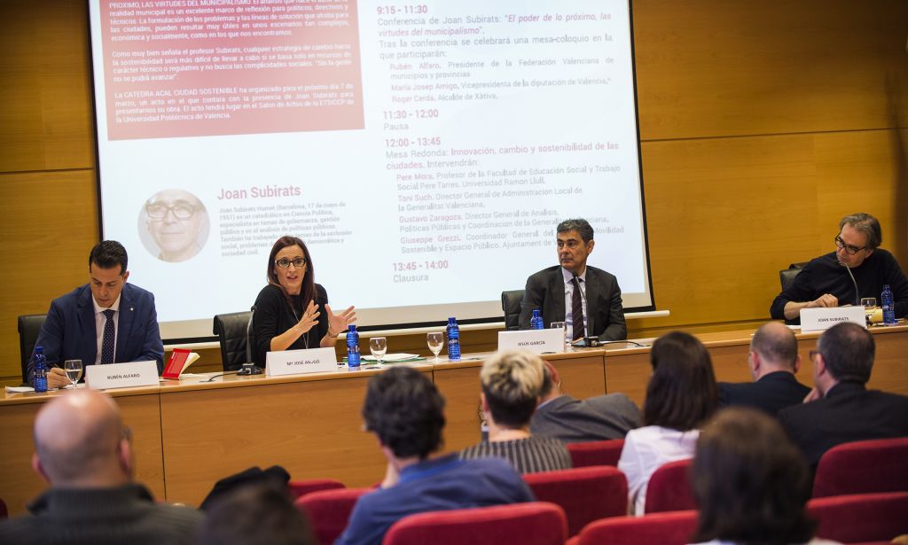  Maria Josep Amigó: «Es el momento del diálogo con el resto de administraciones y de promover la autonomía de los Ayuntamientos»
