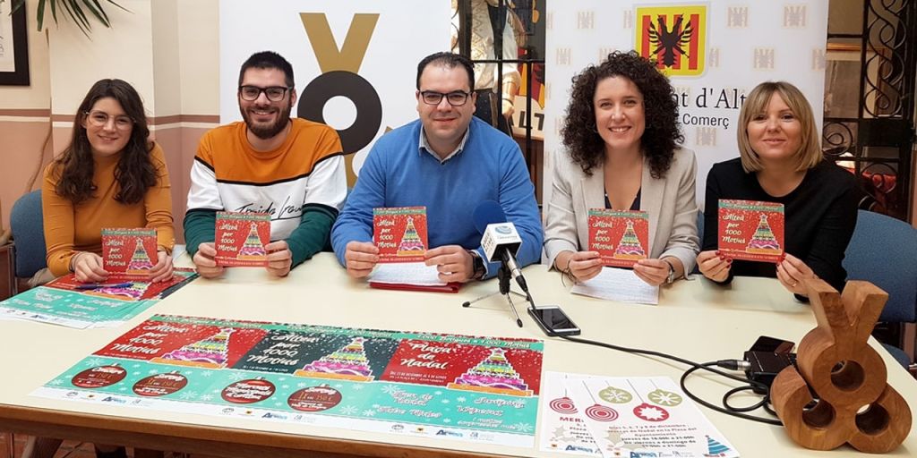  El Ayuntamiento de Altea presenta la campaña de Comercio para las Navidades