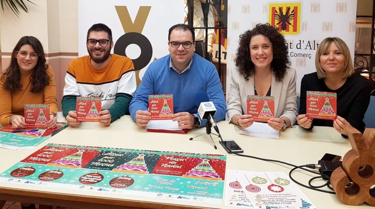 El Ayuntamiento de Altea presenta la campaña de Comercio para las Navidades