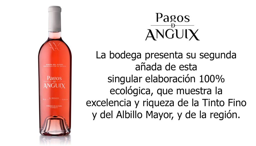  El Rosado 2021 de Pagos de Anguix, elegante y versátil, es un homenaje a los históricos claretes de Ribera del Duero