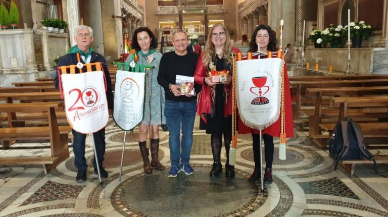 La Basílica de San Lorenzo en Roma abre sus puertas a la Asociación Cultural El Camino del Santo Grial